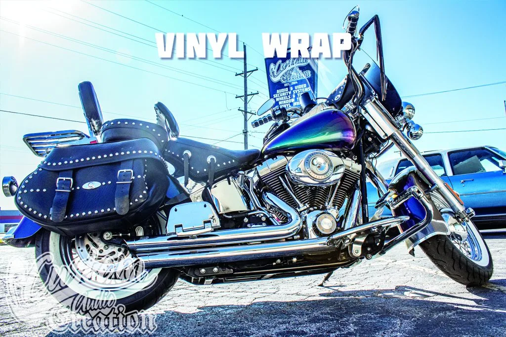 Vinyl Wrap Motorcycle