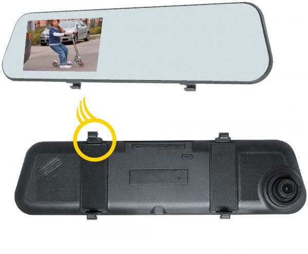 Echomaster Mirror Monitor Back-Up Camera |... 